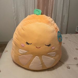 24” ollie the orange squishmallow